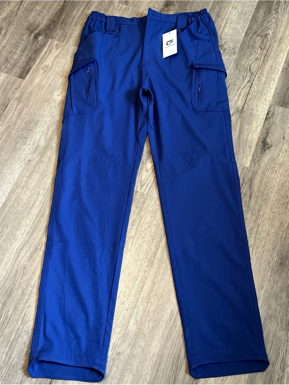 Flexcamo Men’s Royal Blue Cargo Work Pants 32x32
